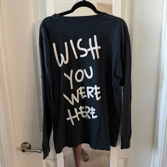 Travis Scott Astroworld Wish You Were Here Long Sleeve Shirt Size L - Picture 4 of 4